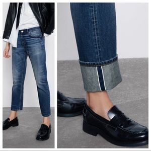 NWT ZARA Selvedge Slim 5 Year Kurabo Denim Jeans 2